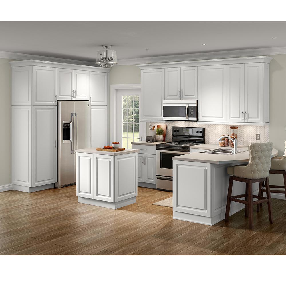 Benton Assembled 12x34.5x24.5 in. Base Cabinet with Soft Close Full Extension Drawer in White - Super Arbor
