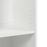 Prepac Entryway Modern 14.75-in White Composite Hall Tree
