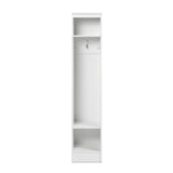 Prepac Entryway Modern 14.75-in White Composite Hall Tree