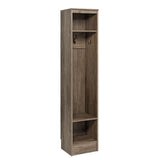Prepac Entryway Modern 14.75-in Drifted Gray Composite Hall Tree
