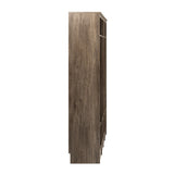 Prepac Entryway Modern 59-in Drifted Gray Composite Hall Tree