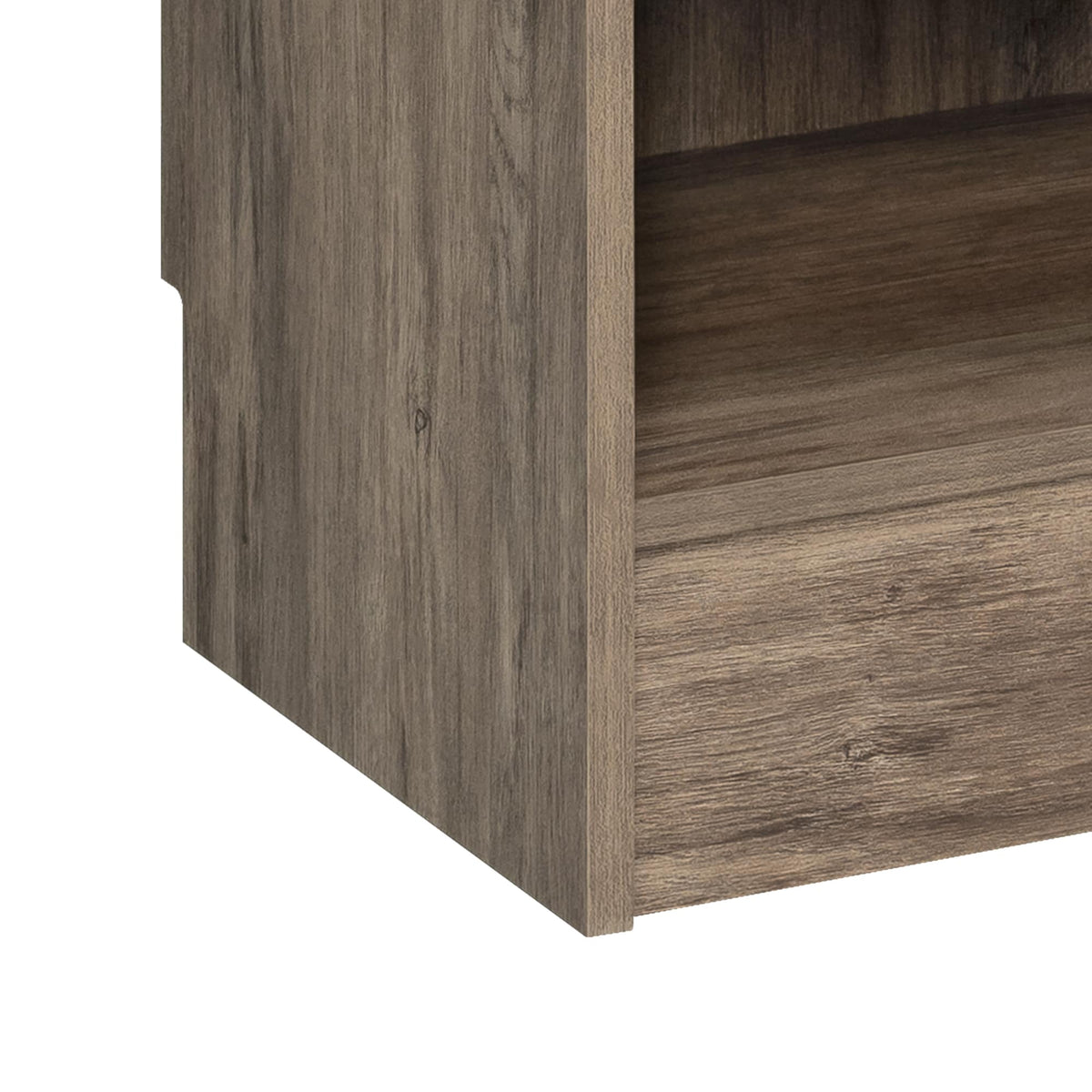Prepac Entryway Modern 14.75-in Drifted Gray Composite Hall Tree