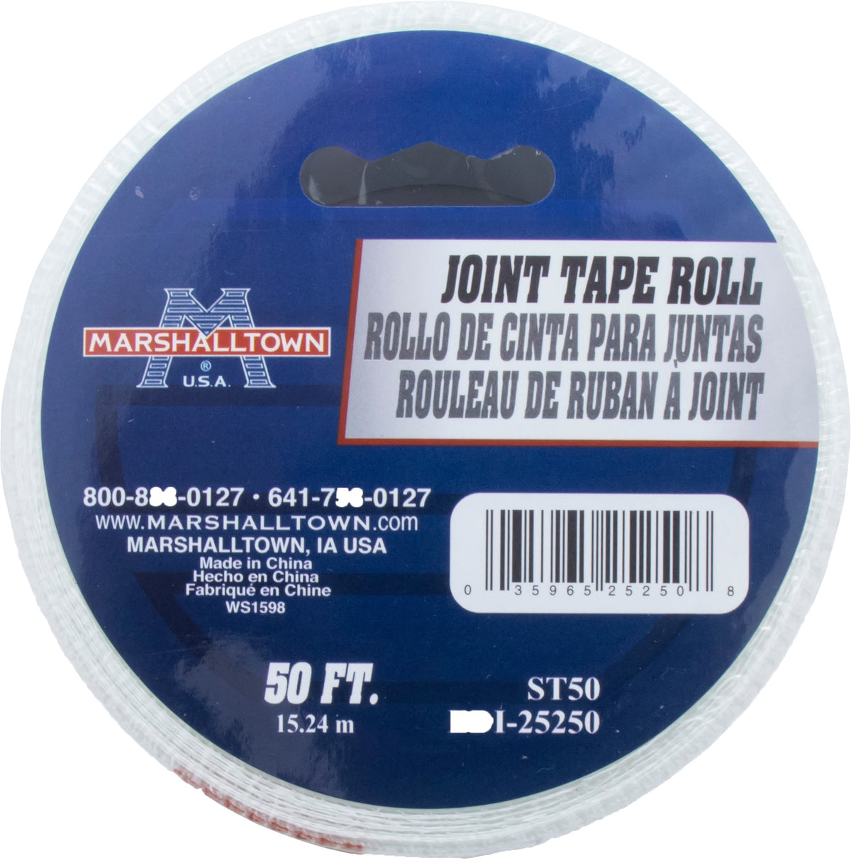 Marshalltown 2-in x 50-ft Mesh Construction Self-adhesive Drywall Joint Tape
