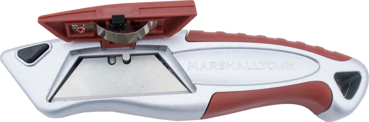 Marshalltown 1-in 5‑Blade Retractable Utility Knife with On‑Tool Blade Storage