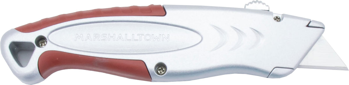 Marshalltown 1-in 5‑Blade Retractable Utility Knife with On‑Tool Blade Storage
