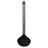 Black Stainless Steel Silicone Ladle