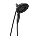 In2ition Two-in-One 5-Spray 6.9 in. Dual Wall Mount Fixed and Handheld H2Okinetic Shower Head in Chrome - Super Arbor
