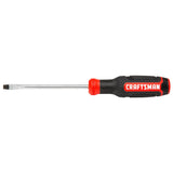 CRAFTSMAN Bi-Material Handle 3/16-in x 4-in Slotted Screwdriver