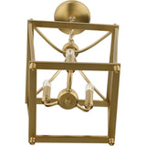 Progress Lighting Parkhurst 3-Light Brushed Bronze Traditional Lantern Medium Hanging Pendant Light