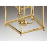Progress Lighting Parkhurst 3-Light Brushed Bronze Traditional Lantern Medium Hanging Pendant Light