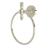 Allied Brass Retro Dot Polished Brass Wall Mount Towel Ring