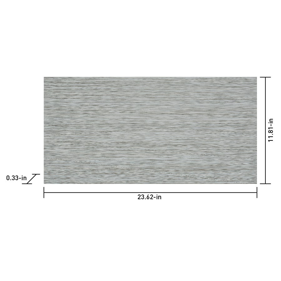Satori Ikon Mica 12-in x 24-in Matte Porcelain Floor Tile