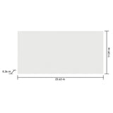 Satori Windsor White 12-in x 24-in Polished Porcelain Floor and Wall Tile (1.93-sq. ft/ Piece)