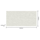 Satori Ikon Glacier 12-in x 24-in Matte Porcelain Floor Tile