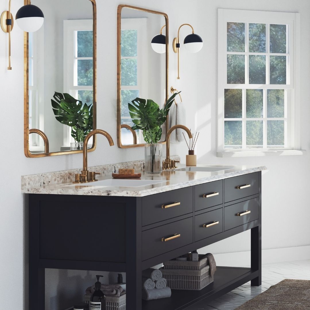 VT Dimensions Formica 10-ft Ouro Romano Etchings Left-Hand Miter-Cut Laminate Kitchen Countertop with Integrated Backsplash