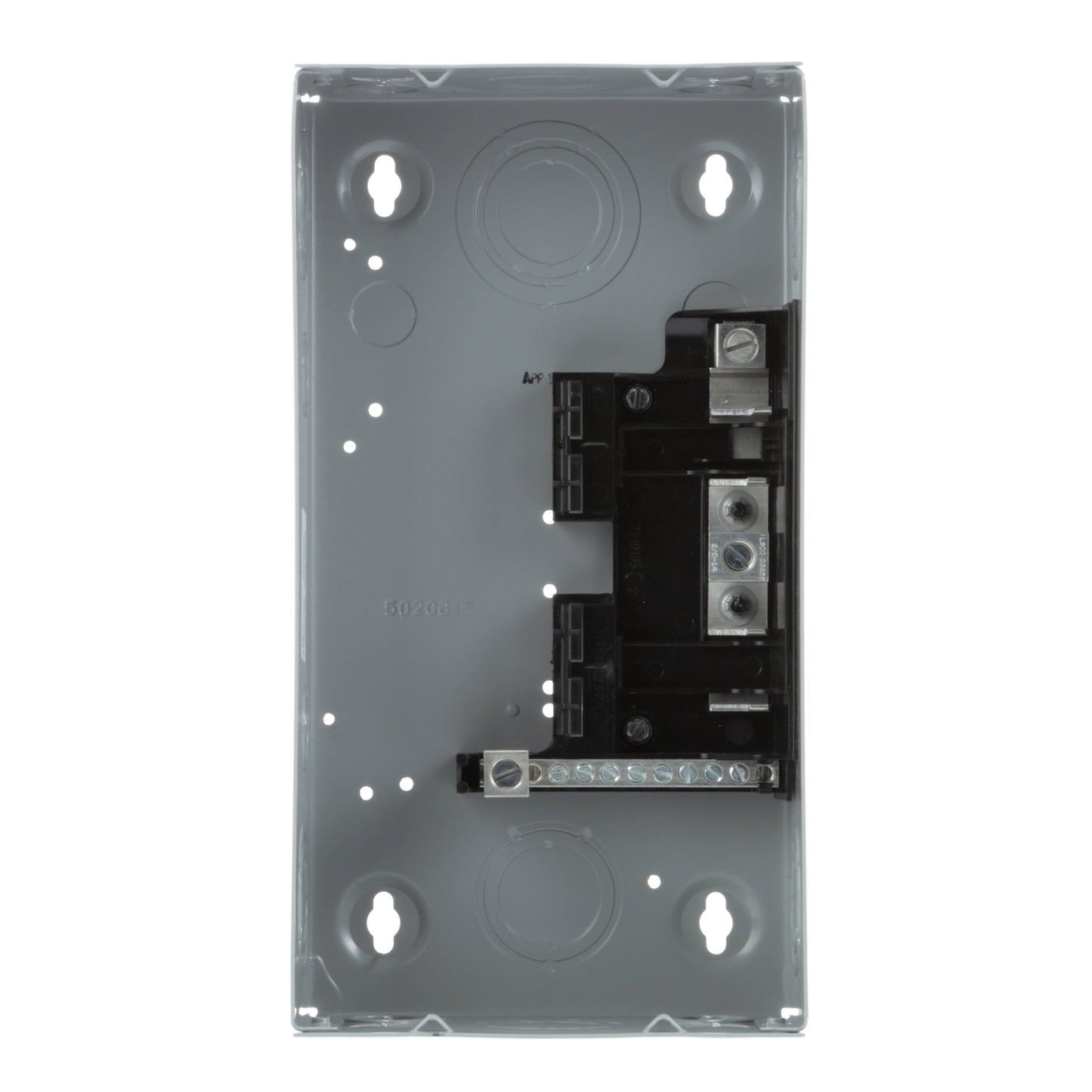 Siemens EQ 125-Amp 4-space load center - angle view