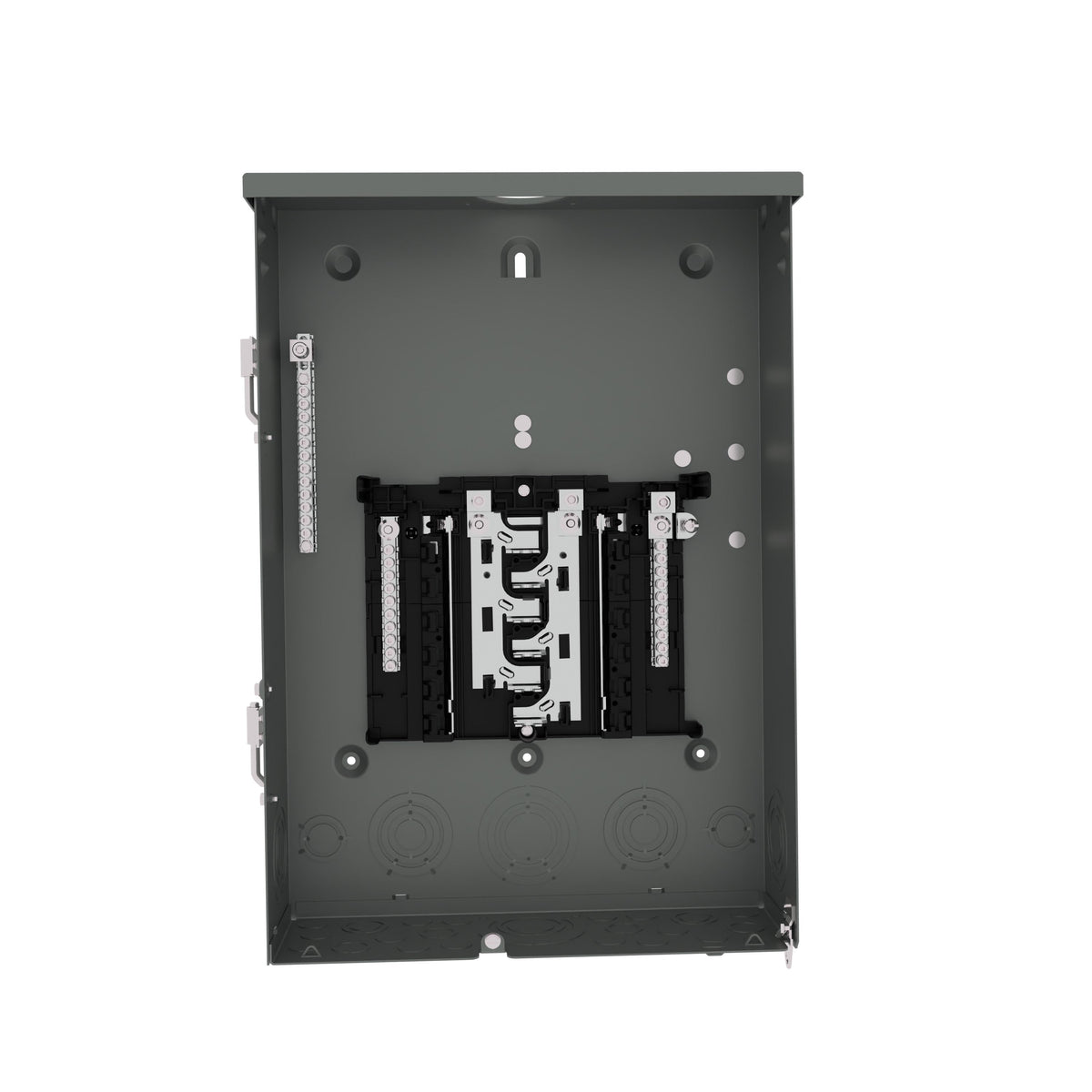 Siemens SN 125-Amp 16-space load center - angle view