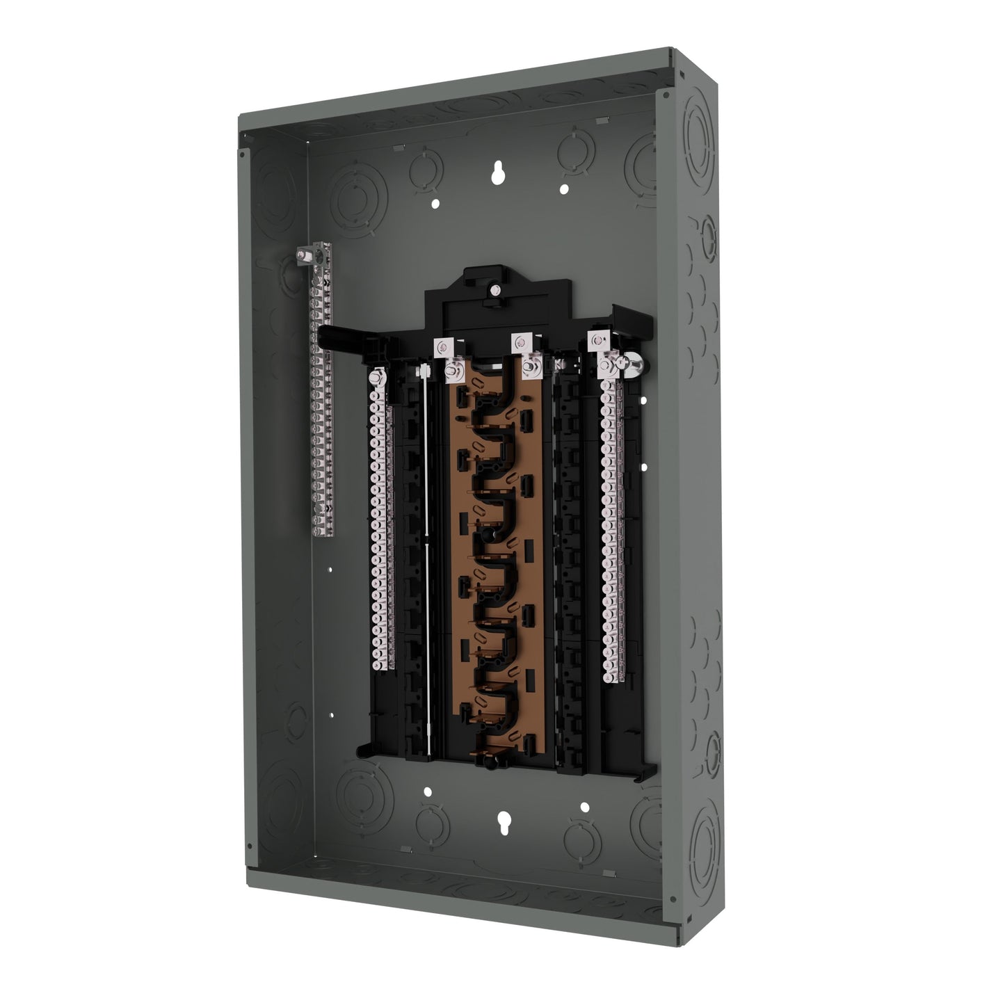 Siemens PN 125-Amp 24-space load center - front view
