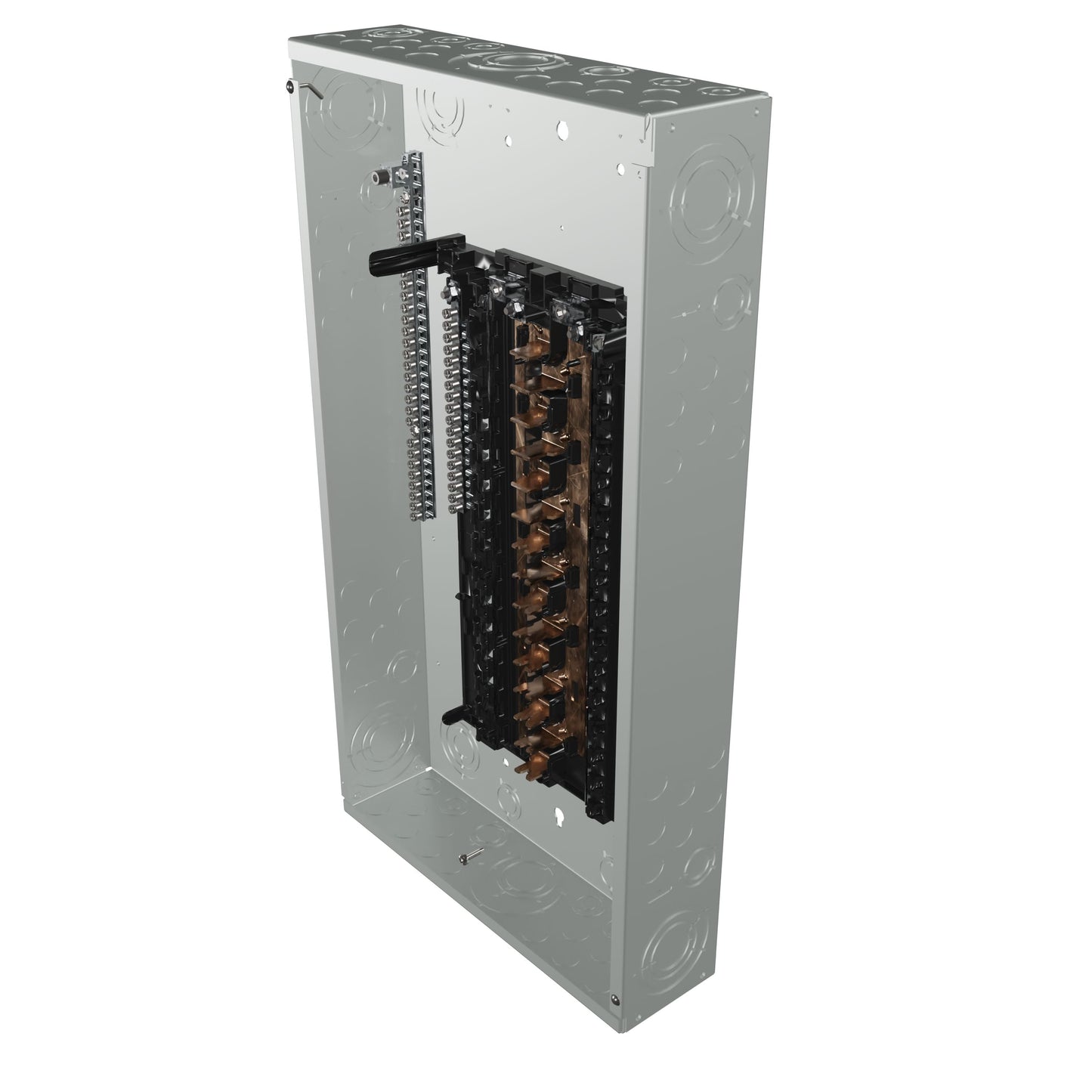 Siemens SN 125-Amp 30-space load center - front view