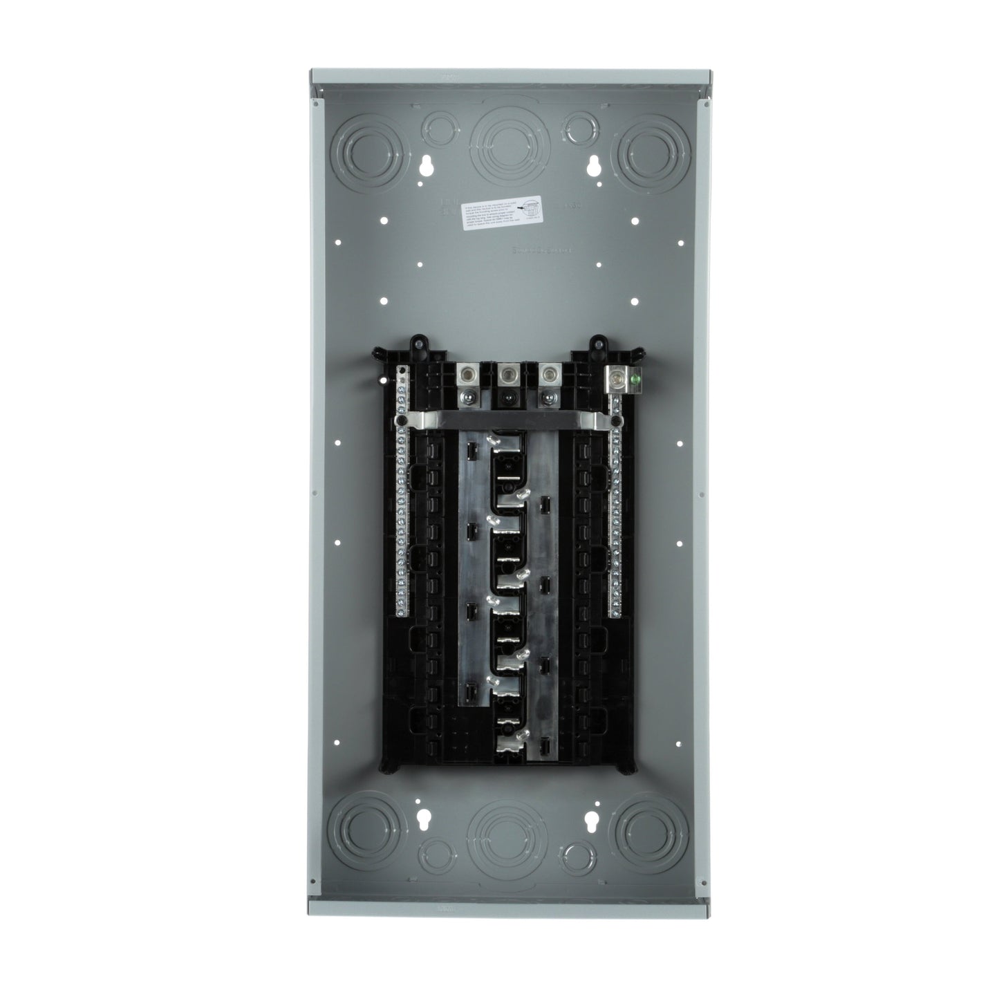 Siemens ES 150-Amp 24-space load center - angle view