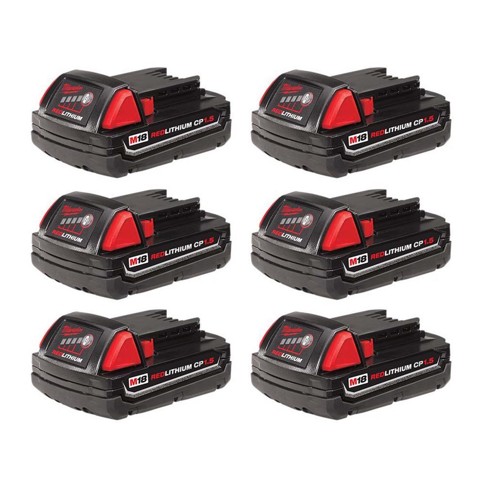 M18 18-Volt Lithium-Ion Compact Battery Pack 2.0Ah (8-Pack) - Super Arbor