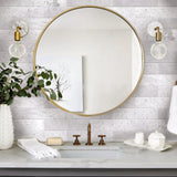 Apollo Tile Grandis Gray 4-in x 16-in Honed Natural Stone Marble Subway Floor and Wall Tile (4.44-sq. ft/ Carton)