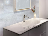 Apollo Tile (Sample) Wall White 4-in x 4-in Polished Marble Subway Wall Tile