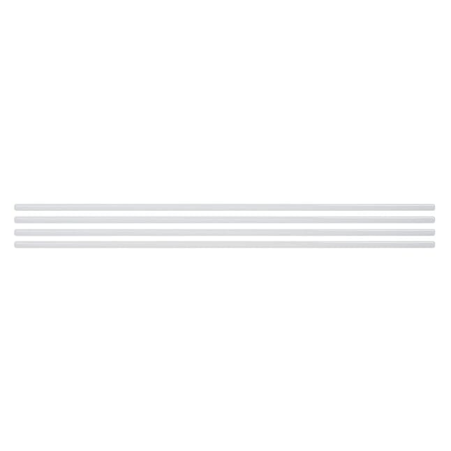 Smart Tiles Smart Edge Adria Light Gray 1/4-in x 18-in Glossy Resin Linear Subway Peel and Stick Wall Tile (0.14-sq. ft/ Carton)