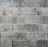 Apollo Tile (Sample) Wall Light Gray 4-in x 4-in Glossy Glass Brick Patterned Wall Tile