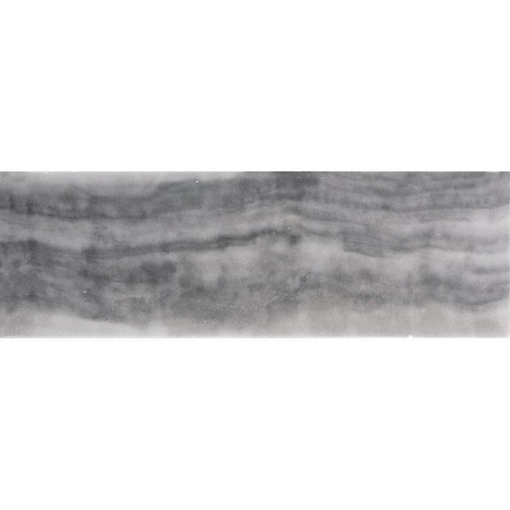 Apollo Tile (Sample) Floor and Wall Tile Gray 4-in x 4-in Polished Marble Subway Floor and Wall Tile