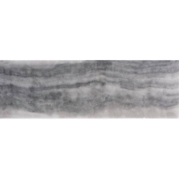 Apollo Tile Grandis Gray 4-in x 12-in Polished Natural Stone Marble Subway Floor and Wall Tile (5-sq. ft/ Carton)
