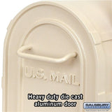 Heavy Duty Rural Mailbox in Sandstone