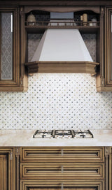 Apollo Tile Sea Kiss White 12-in x 12-in Polished Natural Shell Uniform Diamonds Wall Tile (20.33-sq. ft/ Carton)