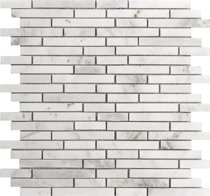 Apollo Tile (Sample) Floor and Wall Tile Eastern White 4-in x 4-in Polished Marble Floor and Wall Tile
