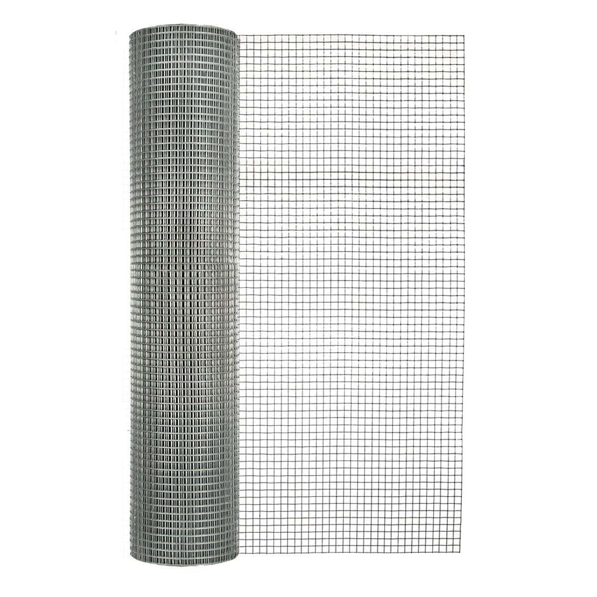 GARDEN CRAFT Gray Galvanized Steel Hardware Cloth Rolled Fencing with Mesh Size 1/2-in x 1/2-in