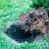 Garden Craft 25-Ft Green PVC Coated Steel Chicken Wire Fencing, 1-In Mesh