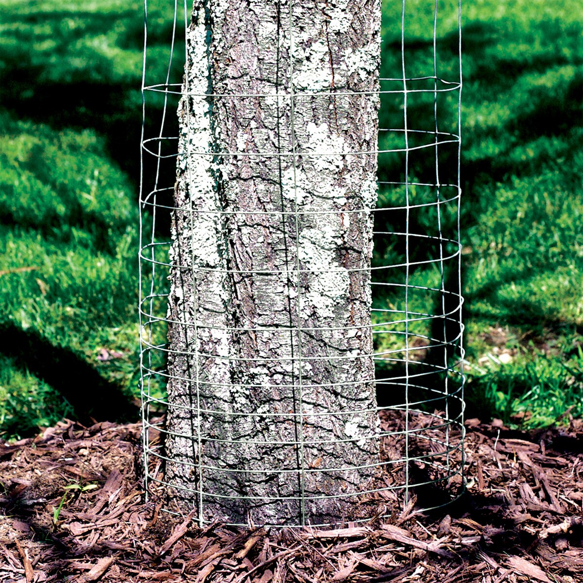 GARDEN CRAFT 50-ft x 3-ft Gray Galvanized Steel Welded Wire Rolled Fencing