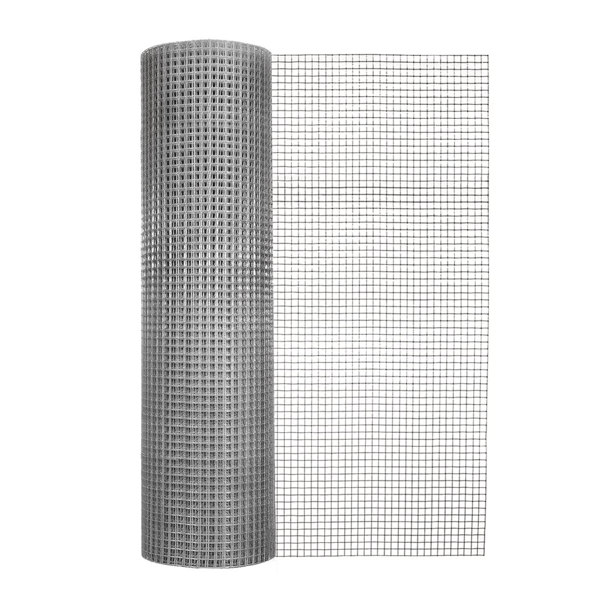 GARDEN CRAFT Gray Galvanized Steel Hardware Cloth Rolled Fencing with Mesh Size 1/2-in x 1/2-in