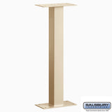 Standard Mailbox Post - Bolt Mounted - Sandstone