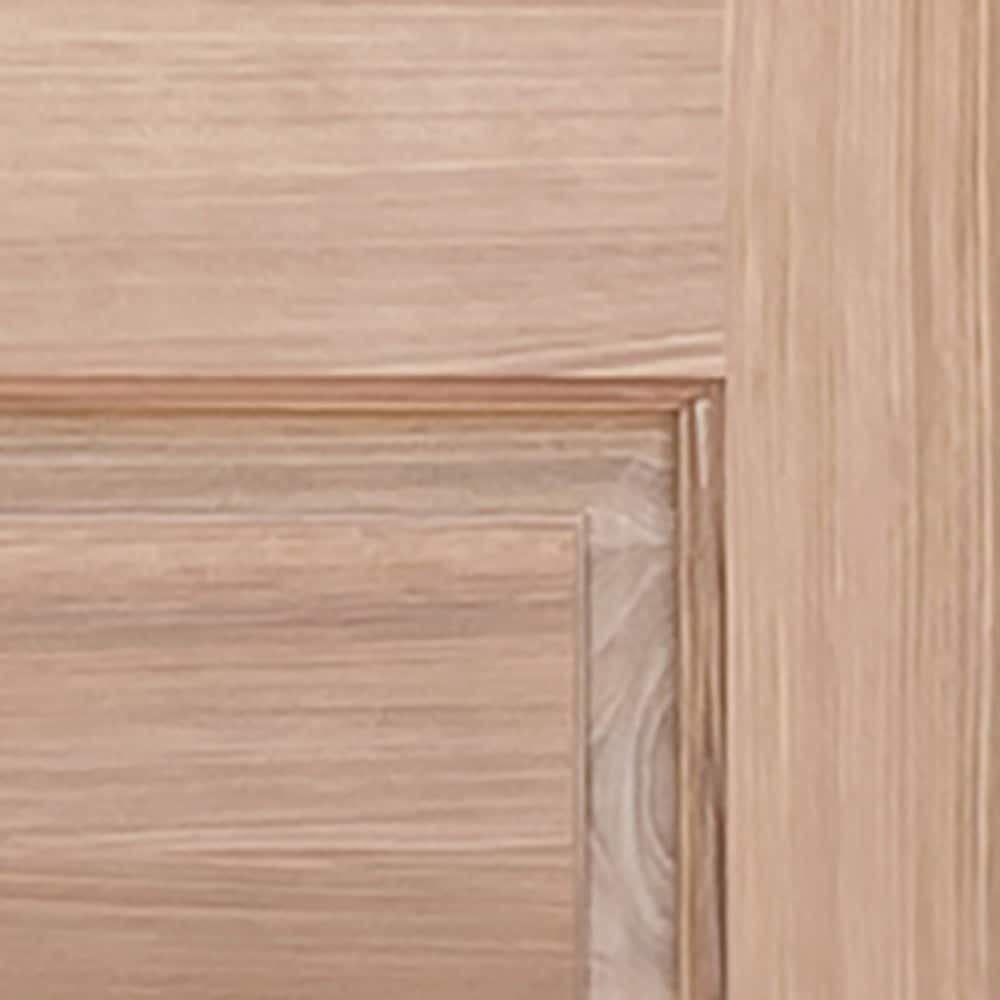 Greatview Doors 60-in x 80-in Mahogany 3/4 Lite Prehung Double Front Door