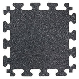 FANMATS 12-in W x 12-in L x 0.25-in T Interlocking Rubber Gym Floor Tile (12-sq ft) (12-Pack)