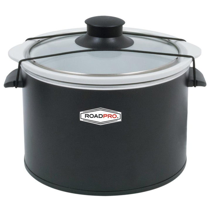 RoadPro 12-Volt 1.5 Qt. Slow Cooker Black - Super Arbor