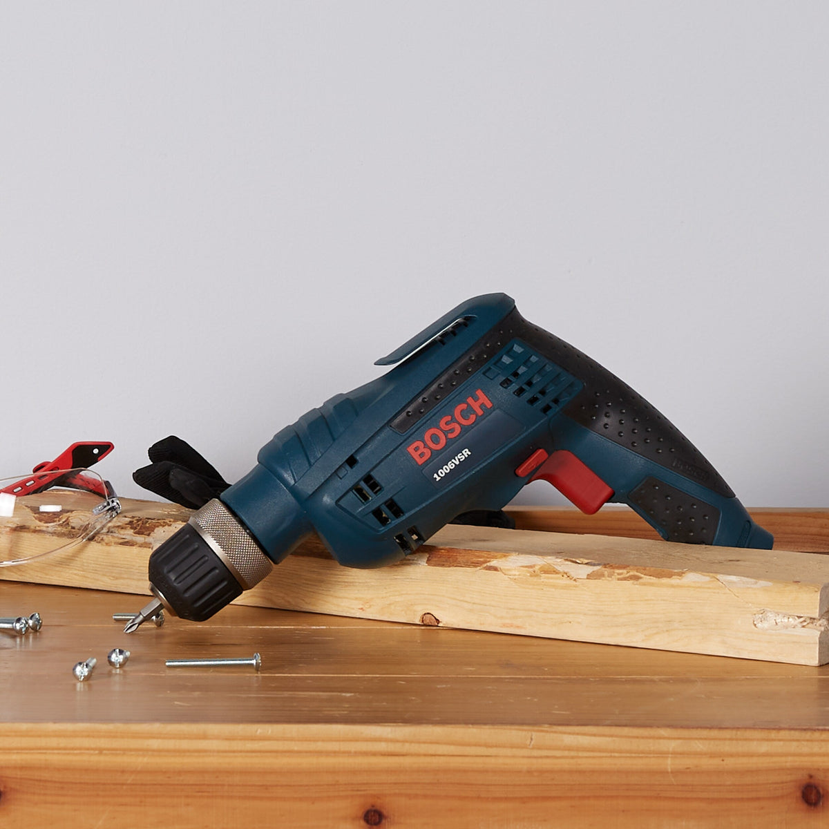 Bosch 6.3-Amp 3/8-in Keyless Corded Drill, Model 1006VSR