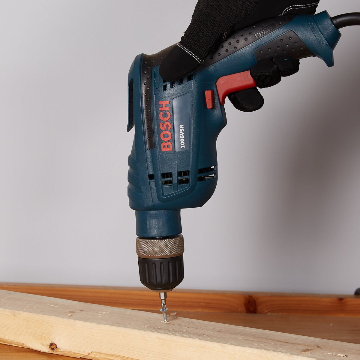 Bosch 6.3-Amp 3/8-in Keyless Corded Drill, Model 1006VSR