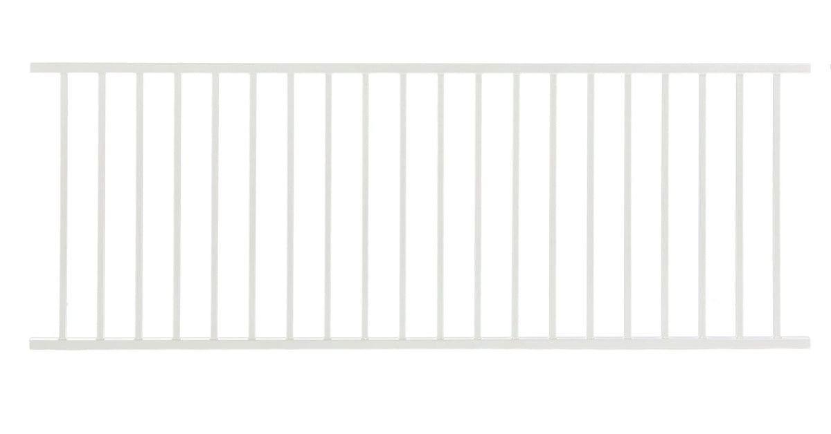 Fortress Building Products 6-ft x 40-in White Aluminum Deck Rail Kit