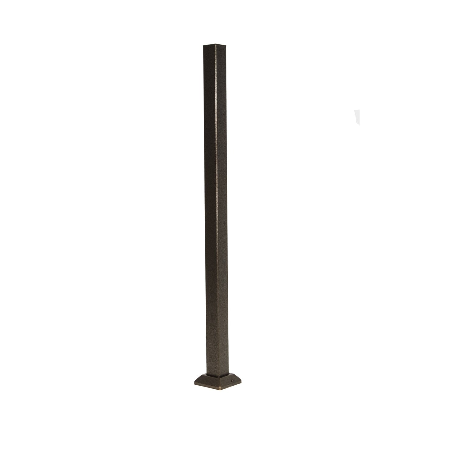 Fortress Building Products Fe26 4.17-in 3-1/4-ft Antique Bronze Deck Post