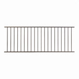 Fortress Building Products 6-ft x 34-in Antique Bronze Steel Deck Rail Kit