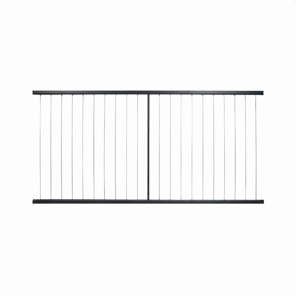 Fortress Building Products 12-ft x 34-in Black Steel Deck Cable Rail Kit
