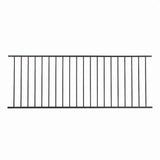 Fortress Building Products 18-ft x 40-in Black Sand Steel Deck Rail Kit