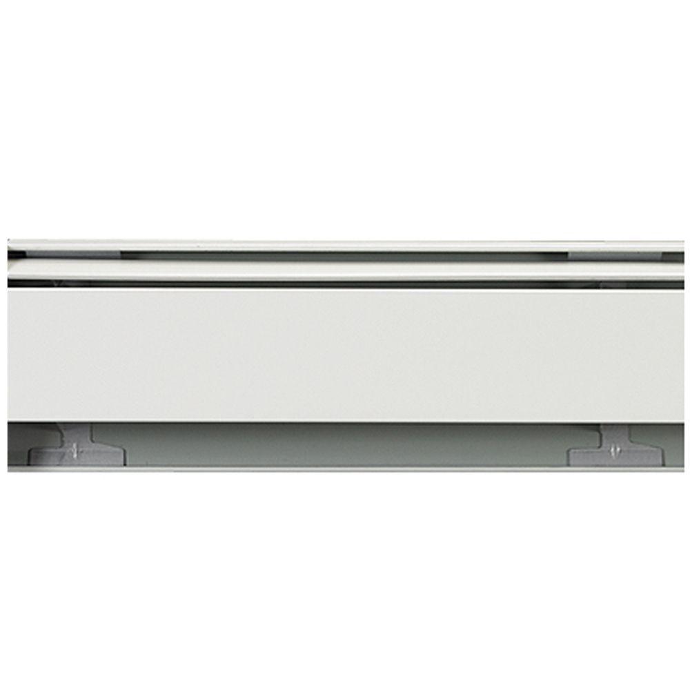 Fine/Line 30 3 ft. Hydronic Baseboard Heating Enclosure Only in Nu-White - Super Arbor
